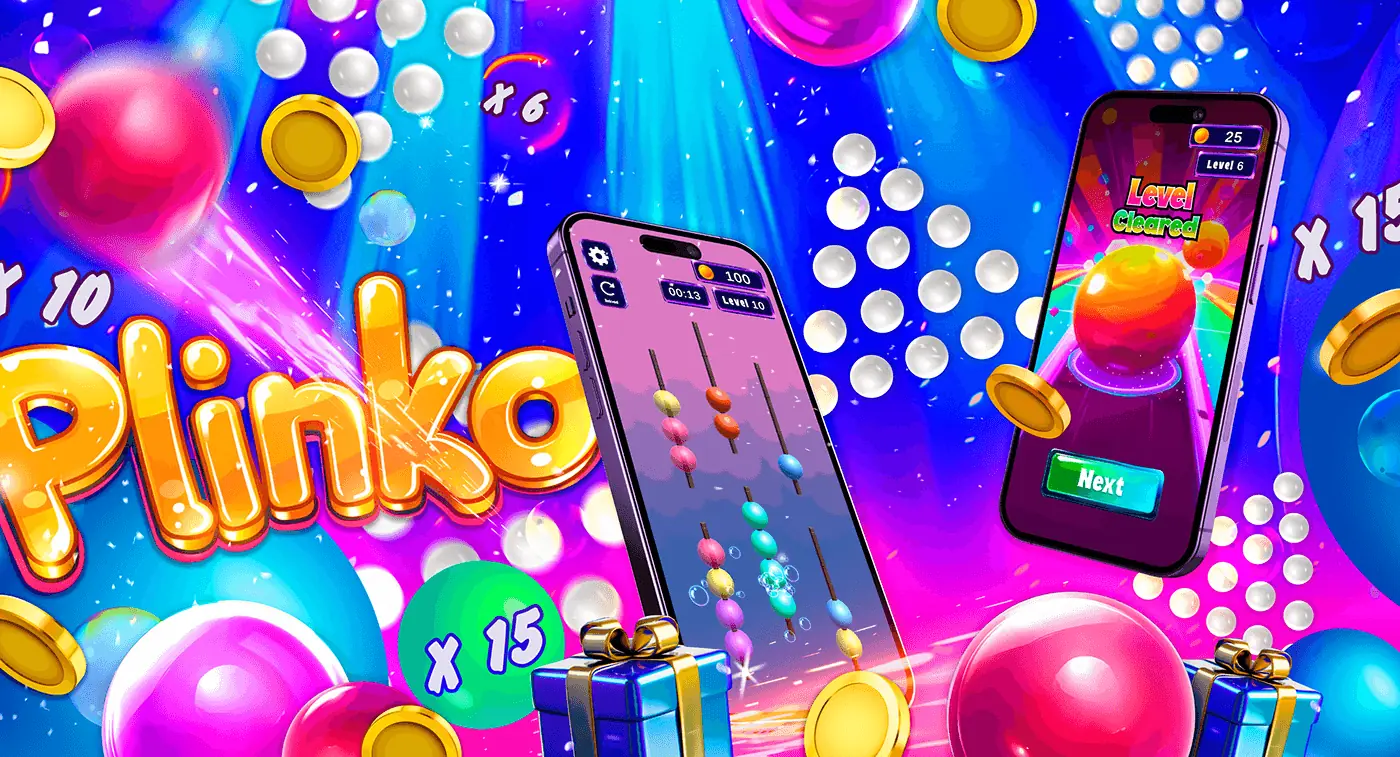 Level Up casino Plinko